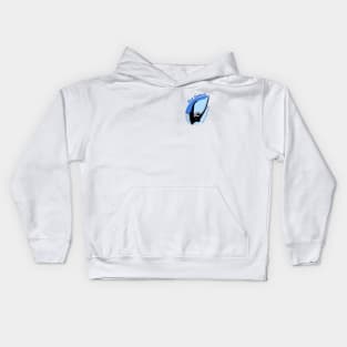 Blue Jay (Large Text) Kids Hoodie